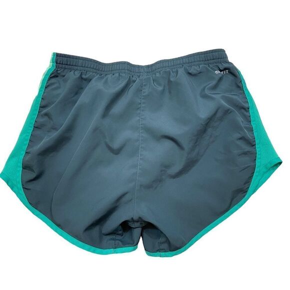 Ladies Nike Dri-Fit Tempo Running Short Lined Teal‎ and Grey Size XS - Picture 4 of 9